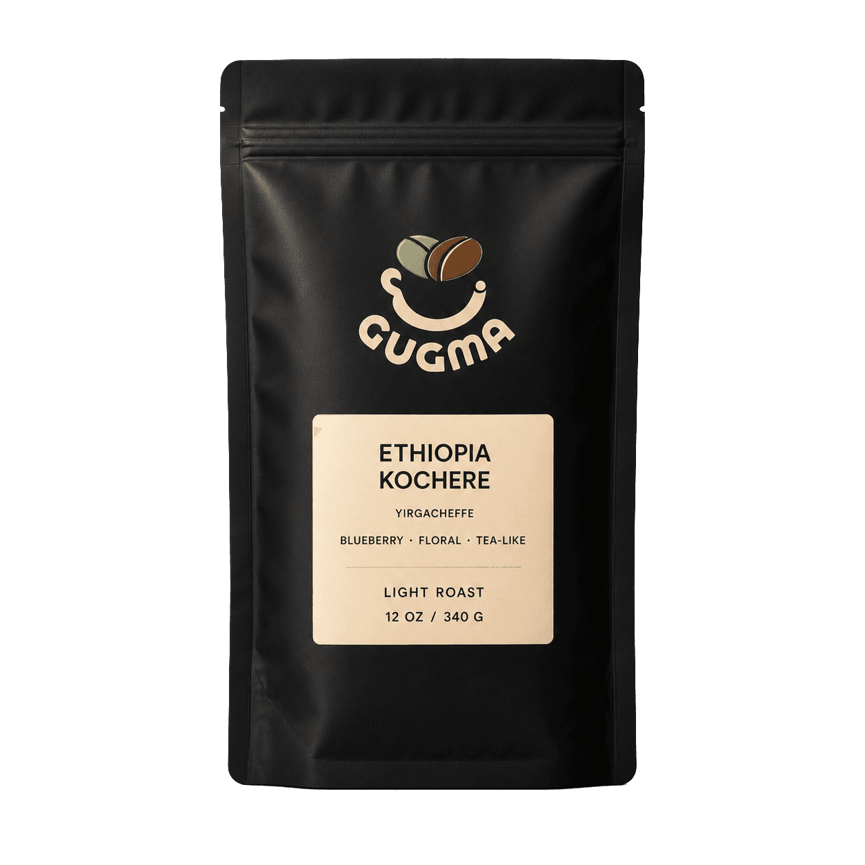 Gugma Ethiopia Kochere coffee bag